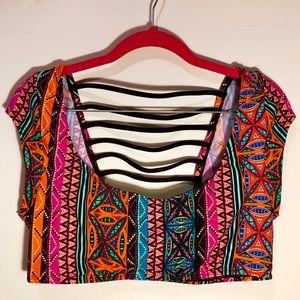 Vibrant Swim top!